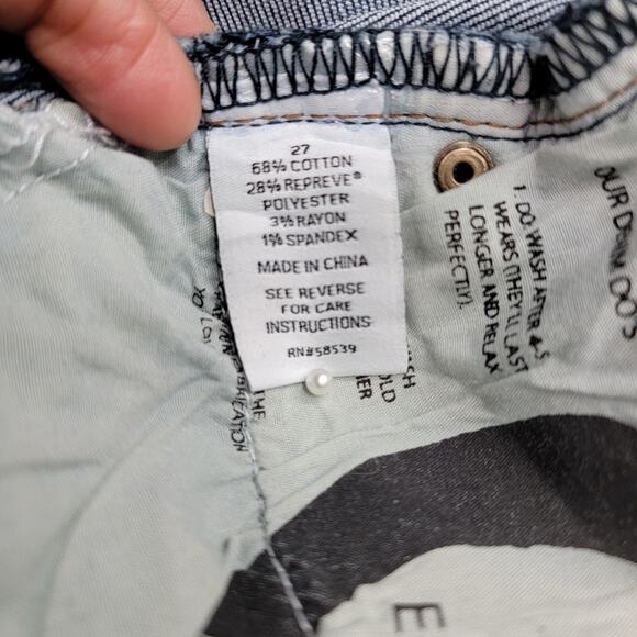 EVEREVE THE EVER STRAIGHT JEAN, SIZE 27 - Picture 7 of 8